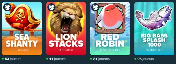 Données demandées STAKE CASINO