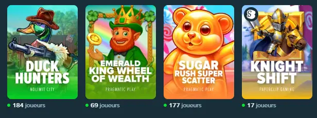 Bonus et promotions STAKE CASINO