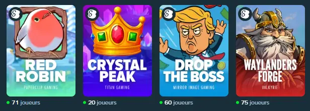 Types de bonus disponibles sur STAKE CASINO
